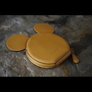 Disney X Coach Mickey Mouse Coin Case